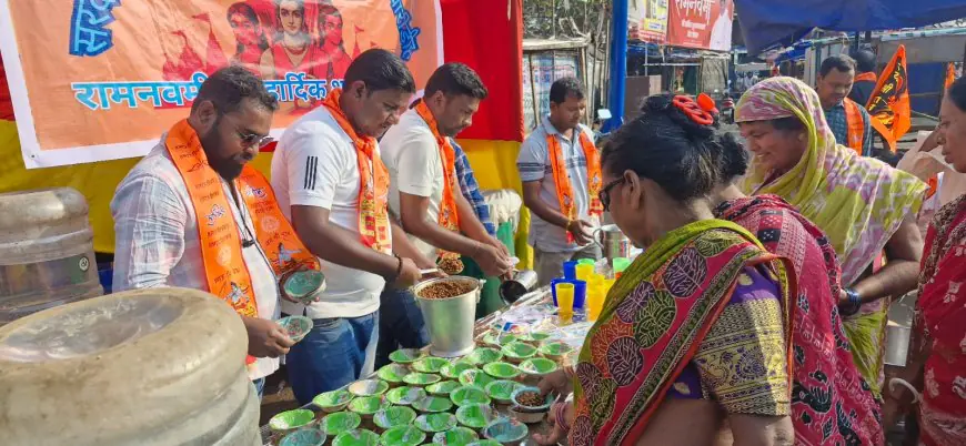Ramnavmi 2026: बारीडीह चौक पर लगी सेवा की मिसाल! मीठा पानी और चना बांटकर झारखंड में मचाई धूम – देखें तस्वीरें