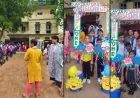 Xavier Public School Govindpur : छोटा गोविंदपुर के जेवियर पब्लिक स्कूल में नए सत्र का शानदार आगाज, तिलक लगाकर हुआ छात्रों का स्वागत, रंग-बिरंगे गुब्बारों से महका कैंपस