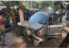Jamshedpur Car Crash: शादी से लौटते परिवार की सैंट्रो ने पेड़ को रौंदा, बाइक सवार भी चपेट में