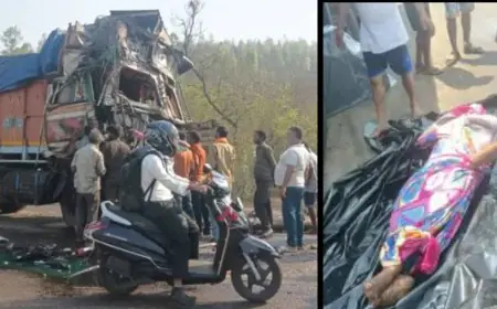 Road Accident: जमशेदपुर-डोबो मार्ग पर हाईवा और ट्रक की आमने-सामने भिड़ंत, सिदगोड़ा के चालक की मौके पर मौत, केबिन काट कर निकाला गया शव