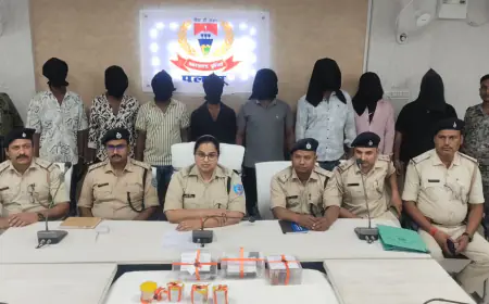 Medininagar Arrest: मेदिनीनगर में 5 लाख की फिरौती पर अपहरण और जानलेवा हमला,सद्दाम कुरैशी समेत 8 खूंखार अपराधी गिरफ्तार