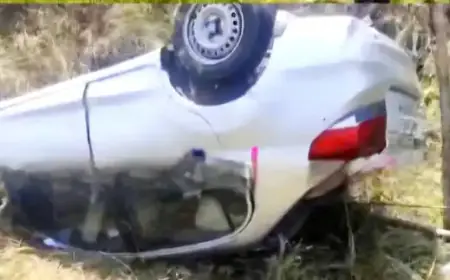 Jamshedpur Crash:  एनएच-33 पर बेलाजुड़ी के पास पलटी तेज रफ्तार कार, मवेशी को बचाने के चक्कर में गई जान पर बन आई, बंगाल की गाड़ी के उड़े परखच्चे