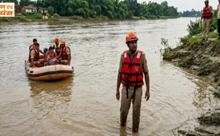Gumla Tragedy: नदी में नहाते वक्त डूबीं दो चचेरी बहनें, ग्रामीणों ने तीन को बचाया