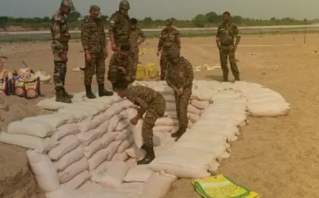 Baharagora Alert: स्वर्णरेखा तट पर सेना का बम निस्तारण अंतिम समय पर टला, अनुमति नहीं मिलने से स्थगित हुआ अभियान