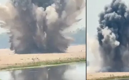 Baharagora Blast: सुवर्णरेखा नदी में मिला WWII का सिलेंडर बम, सेना ने सुरक्षित तरीके से किया निष्क्रिय