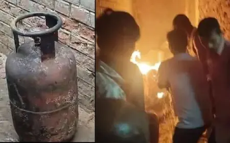 Bokaro Wedding Gas Blast: बारात आने से कुछ देर पहले गैस सिलिंडर फटा, शादी के जोड़े समेत 20 हज़ार नकद जलकर राख