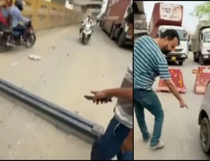 Jamshedpur Nightmare: एलिवेटेड कॉरिडोर से गिरा सैकड़ों किलो का एंगल, कार सवार परिवार बाल-बाल बचा