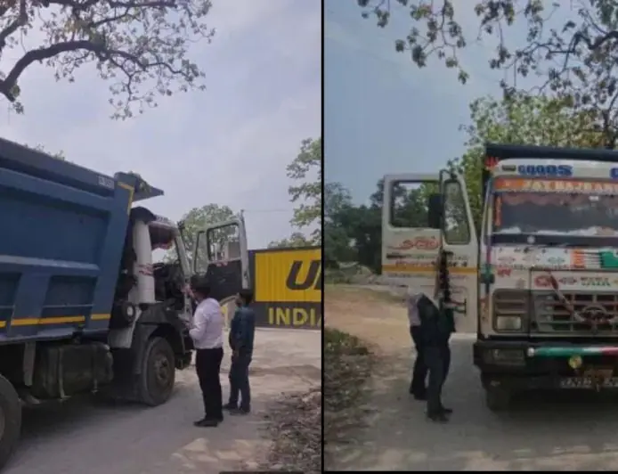 Jamshedpur Crackdown: अवैध स्टोन चिप्स परिवहन कर रहे तीन हाइवा जब्त, DC के निर्देश पर चला बुलडोजर