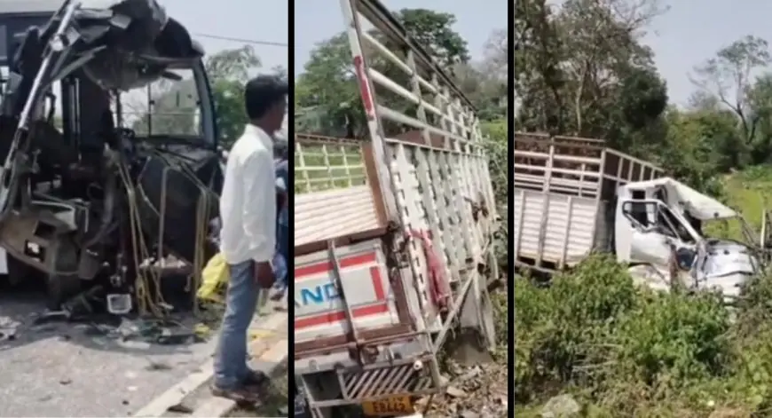 Seraikela Road Horror: भादूडीह में ट्रेलर ने मचाया तांडव, बस और बाइक को रौंदा, 6 लोग जिंदगी और मौत के बीच