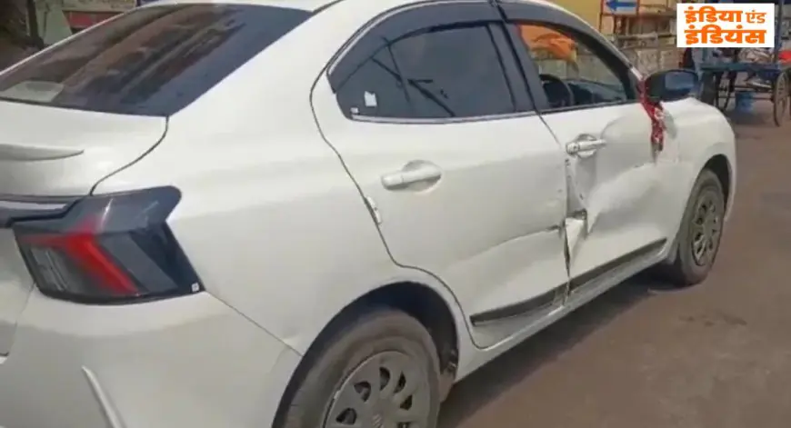 Adityapur Shocker: ट्रेलर ने कार को चूर-चूर किया, हरी लाइट बनी मौत की वजह