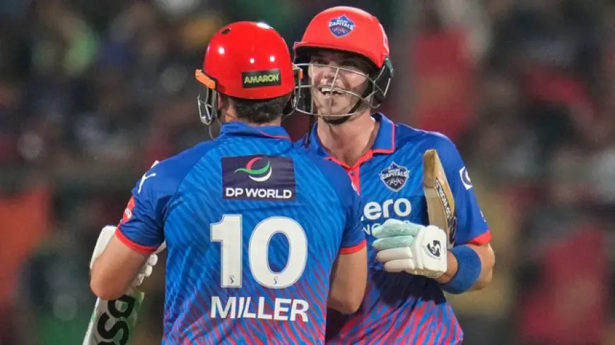 RCB vs DC : मिलर के आखिरी ओवर में दो छक्के, दिल्ली ने RCB के घर में रचा इतिहास, 19/3 से जीत तक का सफर