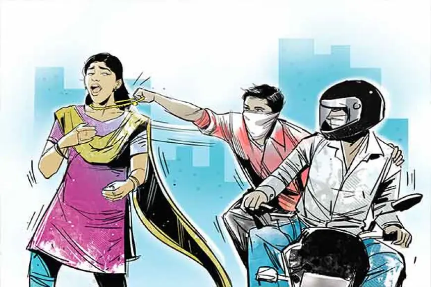 Telco Chain Snatching: पार्क से घर लौट रही महिला से बाइक सवारों ने छीनी चेन, पति के रहते हुई वारदात