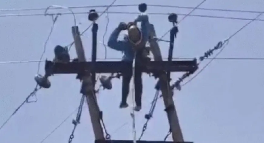 Jharia Electrician Fall Mystery: पोल पर मरम्मत के दौरान गिरे श्याम सुंदर, करंट या लू—दो थ्योरी हुईं जहमत, आंदोलन की चेतावनी