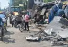Gamharia Encroachment Drive: टाटा-कांड्रा मुख्य सड़क पर बुलडोजर चला, दुकानदारों में हड़कंप