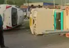 Jamshedpur Crash : चांडिल हाईवे पर ओवरटेक के चक्कर में पलटीं पिकअप और स्विफ्ट कार, मची चीख-पुकार