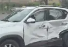 Bistupur Road Accident : जुबिली पार्क गोलचक्कर के पास दो कारों में भीषण भिड़ंत, टक्कर के बाद 500 मीटर तक सड़क पर घिसटती चली गई कार