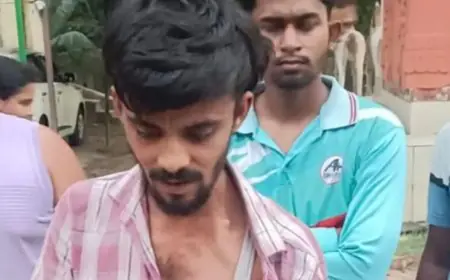 Adityapur Theft: जय प्रकाश उद्यान में बैट्री-इन्वर्टर चोरी करते पकड़ा गया नशेड़ी युवक, लोगों ने पकड़ पुलिस को सौंपा