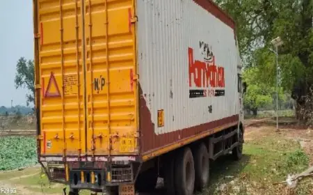 Jamtara GPS Blunder: जीपीएस के भरोसे जा रहा कंटेनर NH-419 के गलत रास्ते पर पहुंचा, हाईटेंशन तार ने लपेटा, ड्राइवर घायल