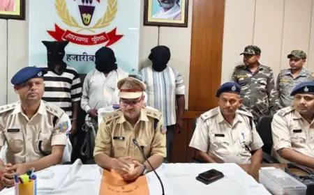 Hazaribagh Murder Plot: पति ने पिता संग मिलकर रची थी पत्नी के कत्ल की साजिश, खुद भी बनाया घायल, तीन गिरफ्तार