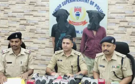Bistupur Firing: धातकीडीह में फायरिंग के बाद शहर छोड़ भाग रहे थे दोनों, पिस्तौल-गोली बरामद