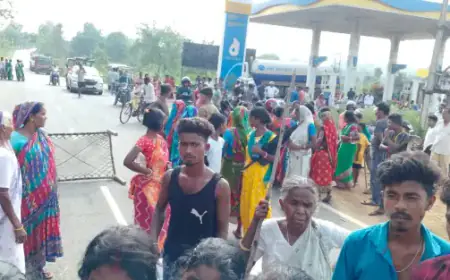 Patamda Hit and Run: नाइट गार्ड की मौत के बाद सड़क पर रखा शव, ग्रामीणों ने घंटेभर किया जाम, मुआवजे का भरोसा मिलने के बाद किया खत्म