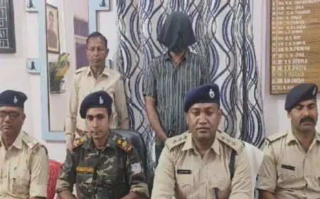 Jamtara Murder Accused: 3 माह से फरार मुख्य साजिशकर्ता जमरूद्दीन अंसारी गिरफ्तार, देसी कट्टा-गोली बरामद