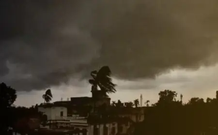Jharkhand Weather Alert: 13 मई तक तेज आंधी-बारिश का अलर्ट, 50-60 किमी/घंटा की रफ्तार से हवा