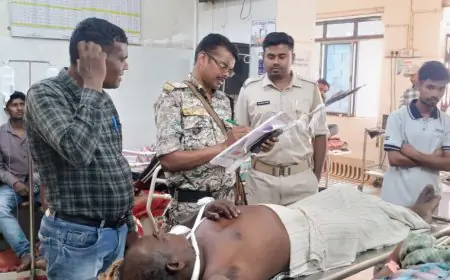 Jhinkpani Arrow Attack: बाजार से घर लौट रहे किसान पर अज्ञात हमलावरों ने तीर से किया हमला