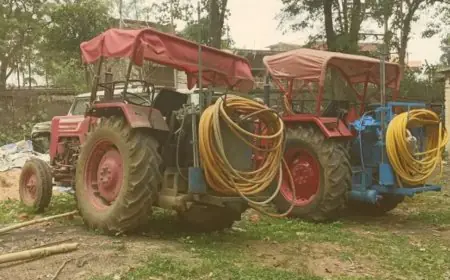 Giridih Mining Crackdown: करमाटांड़ में अवैध पत्थर खनन के खिलाफ बड़ी कार्रवाई, पोकलेन मशीन और दो ट्रैक्टर जब्त