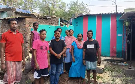 Burmamines Storm: आंधी-तूफान में हरिजन बस्ती में गिरा पेड़, अर्जुन मुखी ने कराई त्वरित कार्रवाई