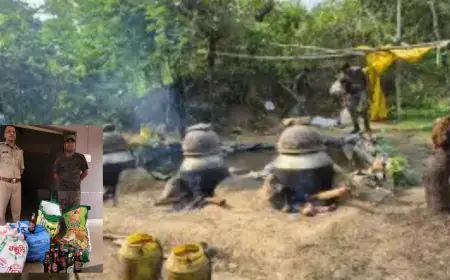 Ichagarh Raid: बावनडीह में आधी रात को उत्पाद विभाग का महाधमाका, लाखों की नकली अंग्रेजी शराब जब्त, सिन्नी में ध्वस्त हुईं दो भट्ठियां