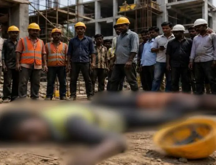 Adityapur Construction Accident: 20 फीट ऊंचाई से गिरे दो मजदूर, एमजीएम अस्पताल में मिली मौत, सेफ्टी गियर पर उठे सवाल