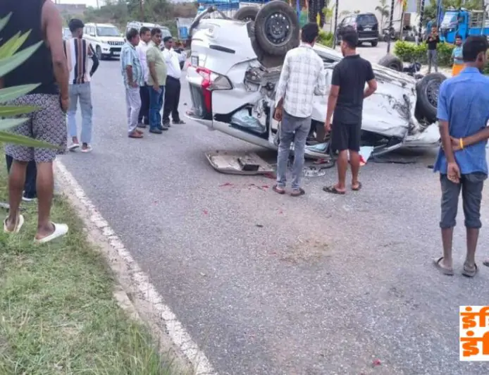 Ranchi Accident: रांची रिंग रोड पर पलटी अर्टिगा कार, बोरिंग ट्रक ने पूरे परिवार को रौंदा, मची चीख-पुकार