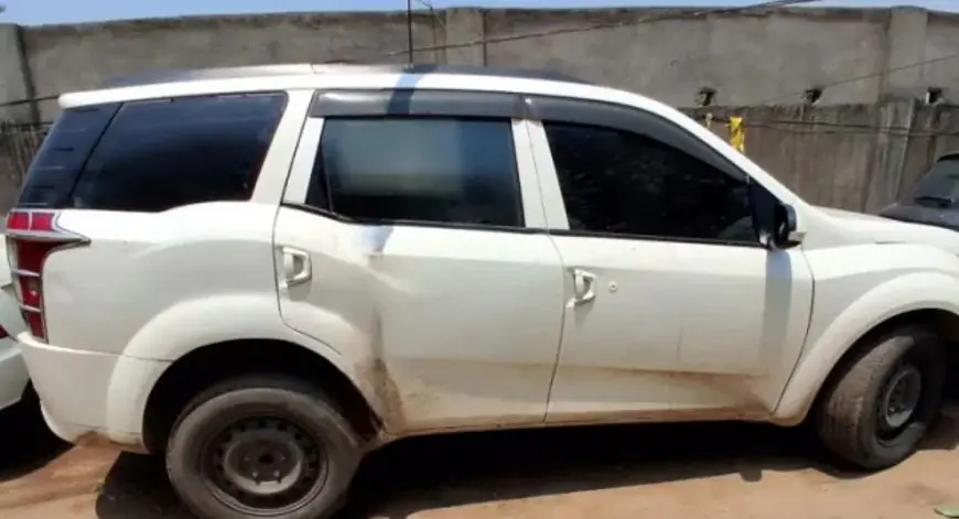 Kapali Action : कपाली में XUV से चार गायें बरामद, पुलिस की घेराबंदी देख वाहन छोड़कर भागा चालक