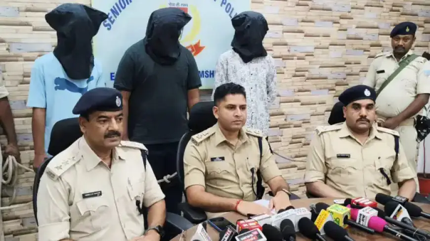 Kadma Chain Snatching: स्कूटी सवार महिला से चेन छीनने वाले तीन आरोपी गिरफ्तार, ज्वेलर भी धराया