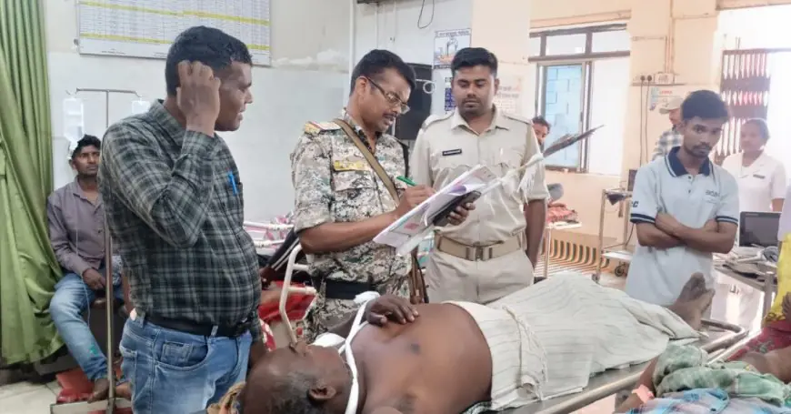Jhinkpani Arrow Attack: बाजार से घर लौट रहे किसान पर अज्ञात हमलावरों ने तीर से किया हमला