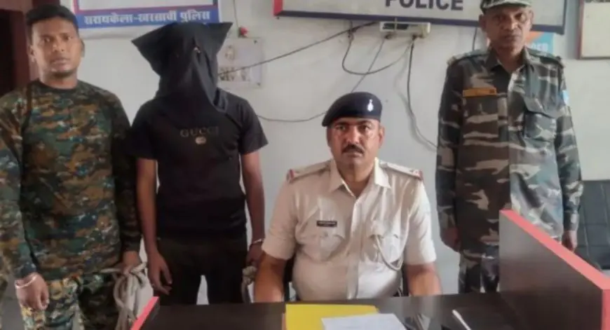Seraikela Arrest: सरायकेला में पुलिस की बड़ी स्ट्राइक, फरार ड्राइवर गिरफ्तार, लोहे के पाइप लदी गाड़ी भी जब्त