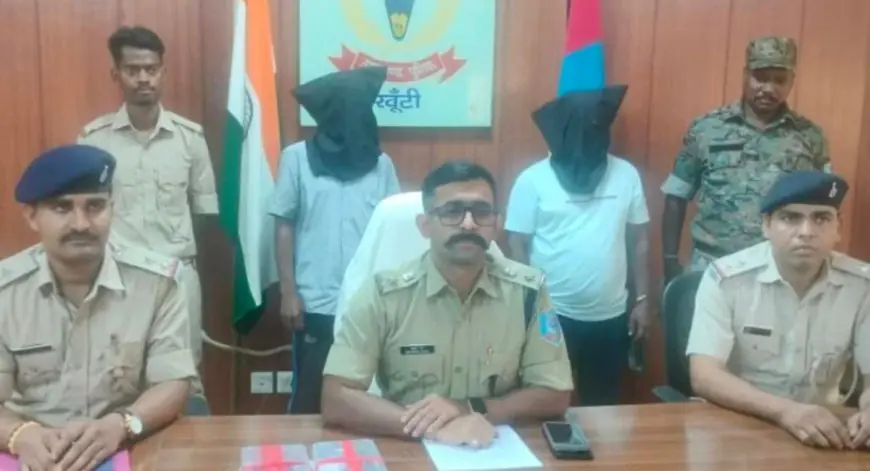 Khunti  ACTION  :  हेरमन होरो गोलीकांड का सनसनीखेज भंडाफोड़, जंगल में गड्ढा खोदकर छिपाया था कट्टा, 'सिपाही' और नन्दू चढ़े पुलिस के हत्थे!