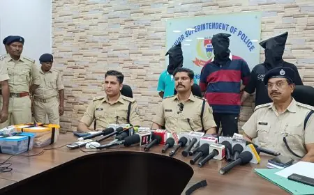 Golmuri Shooting :  नामदा बस्ती फायरिंग कांड में मुख्य साजिशकर्ता विकास सिंह गिल सहित चार शूटर गिरफ्तार, दहशत फैलाने को लेकर चलाई थी गोलियां!