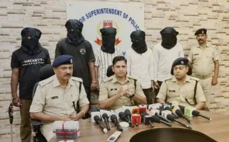 Jamshedpur Gunfire : इंडियन जनरल स्टोर पर हमला कर दो राउंड फायरिंग करने वाले पलटन और मुर्गा राजू समेत 5 दबोचे!