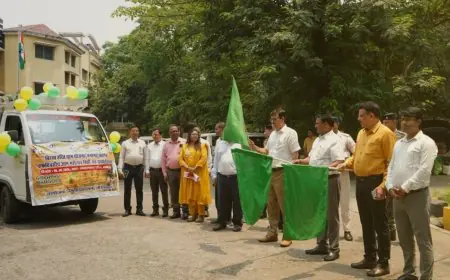 Jamshedpur Mango Festival : समाहरणालय परिसर में लगेगा भव्य बागवानी मेला, उपायुक्त ने जागरूकता रथ को दिखाई हरी झंडी!