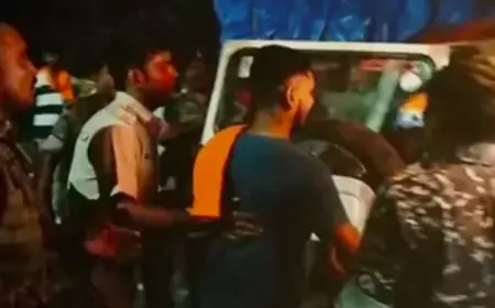 Giridih Riot Arrest :  पचंबा जेल गेट से रिहा होते ही दोबारा दबोचे गए गोलीबारी के 4 मुख्य आरोपी, खाकी का हाई-वोल्टेज विजुअल ऐक्शन!