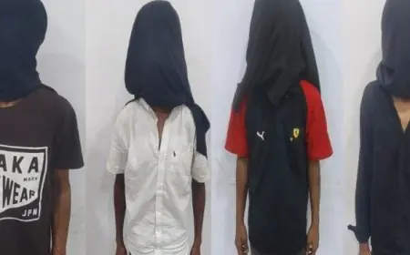 Mango Bike Thieves :  फॉरेस्ट मैदान के पास चोरी की मोटरसाइकिल डील करते 5 शातिर लाइव दबोचे, नयाब मुस्तफा और सरफराज फरार!