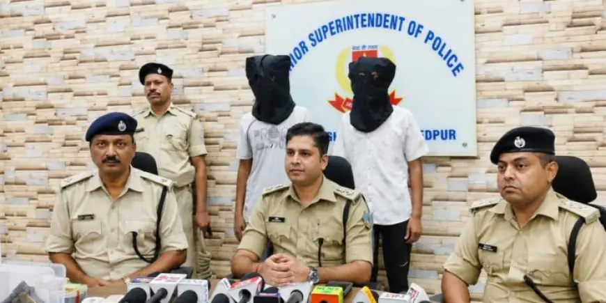Jamshedpur Arms Smuggling : जुगसलाई रेलवे पुल के नीचे ₹60 हजार में पिस्टल की लाइव डिलीवरी, जाहिद और रेहान रंगे हाथों गिरफ्तार!